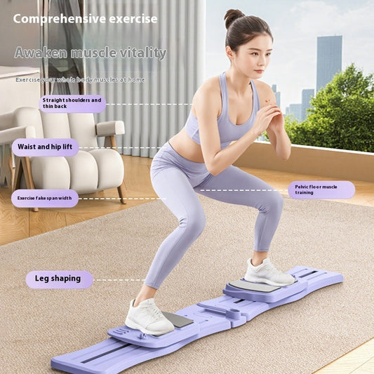 B-READY Home Split Supine Board Multi-functional Belly Reduction Fitness Board incl. Fat loss weight loss Course