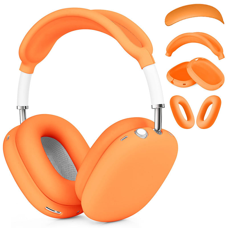 B-READY Gym Sport Running Fitness Headphone Head-mounted Bluetooth With Mic Noise-canceling Bass Boost new Model 26 Earphone Case Silicone Earphone Case Bluetooth Headphone Case Head-mounted Protective Case