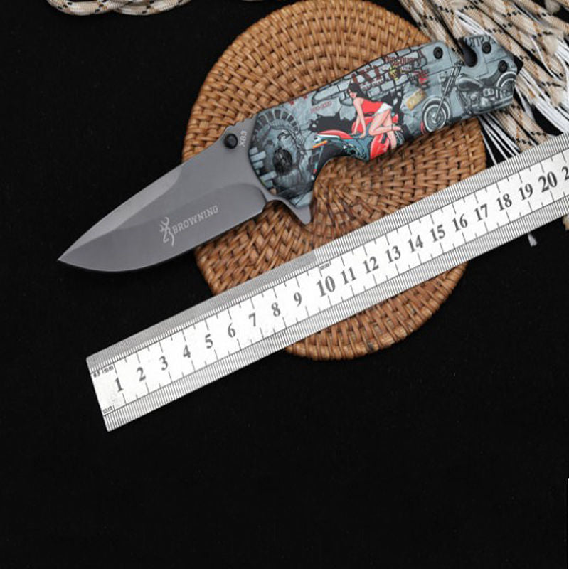 B-READY Protective Knife Multifunctional High Hardness Field Defense Folding Pocket Knife B-PREPARED 2026