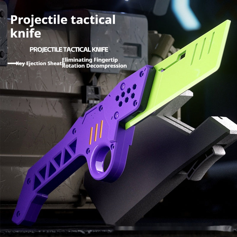 B-READY KIDS CHILDREN PREPARE FOR LIFE Rotating Tactical Knife Toy Fingertip Rotating Decompression Toy B-PREPARED 2026