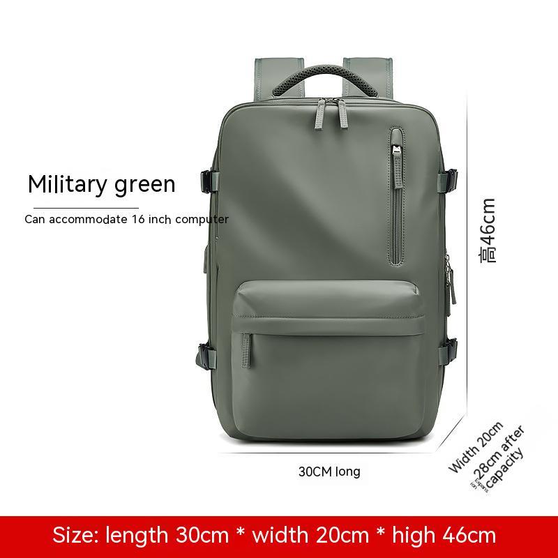B-READY Expansion Backpack Women Men Couples Gym Travel Sport Casual Dry Wet Separation Backpack