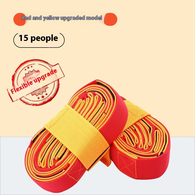 B-READY 4 People Giant Footsteps Children Outdoor Sports Toys Game Training Equipment For Kids Adults Teamwork Games Interactive Toy