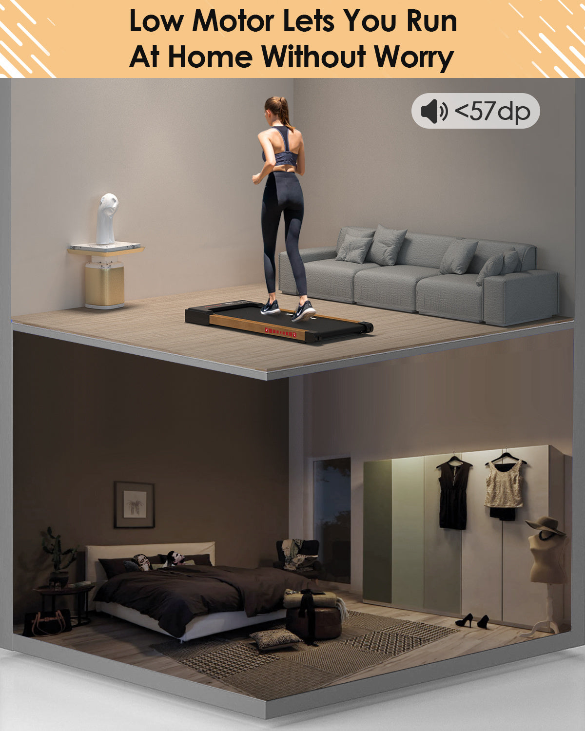 B-READY Treadmill Q20 MADE IN GERMANY