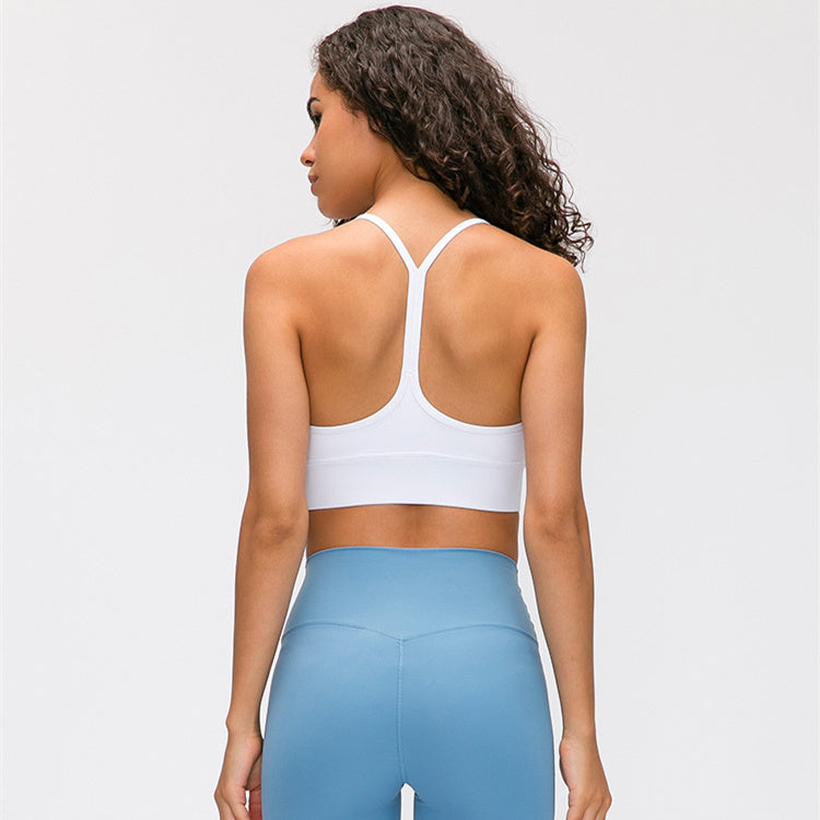 B-READY 
Woman hollow back gym yoga sport pilates bra