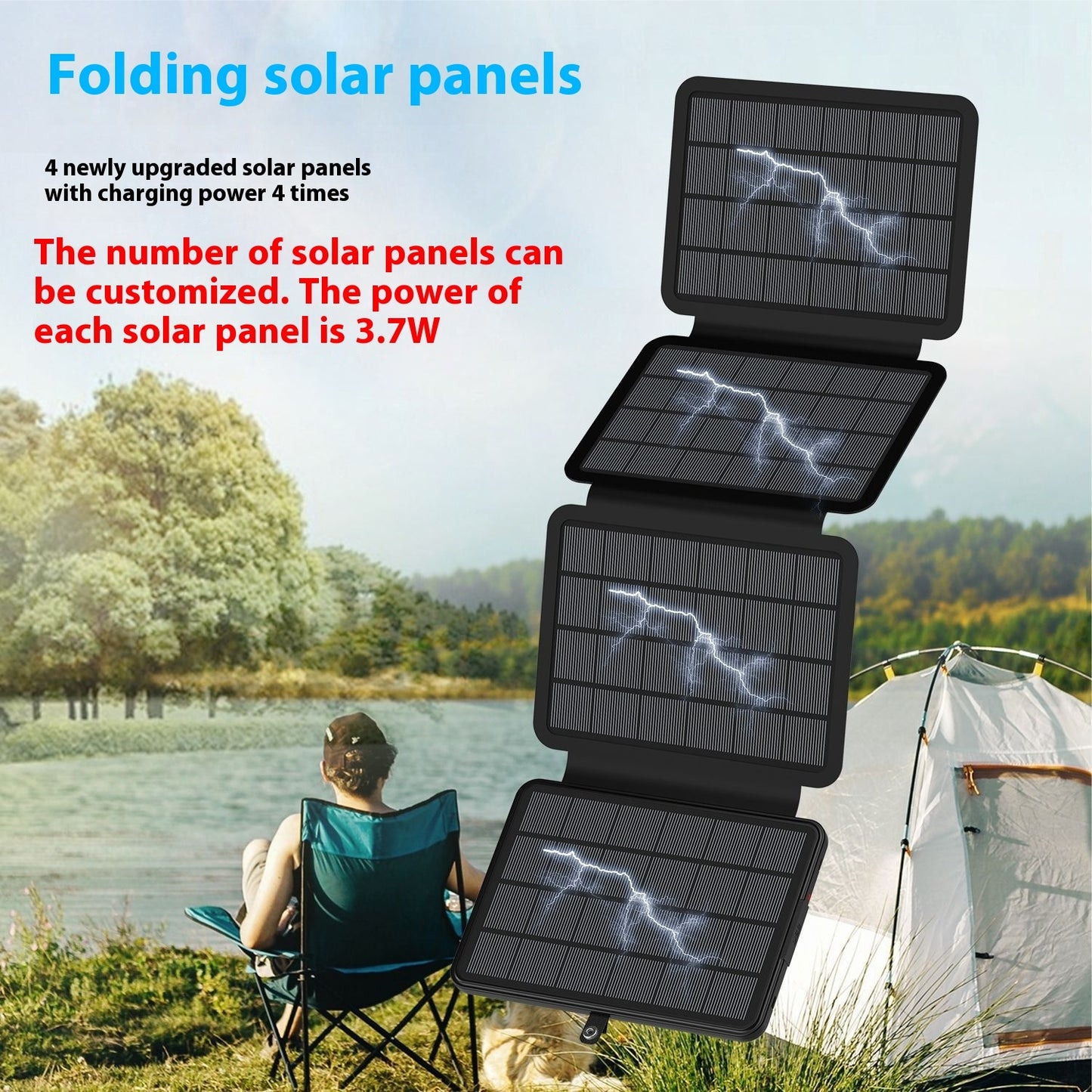 B-READY Folding Solar Charging Device Emergency Charger B-PREPARED 2026