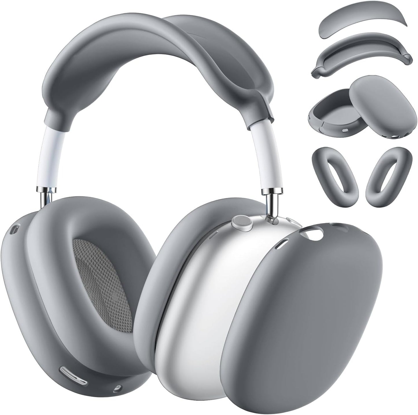 B-READY Gym Sport Running Fitness Headphone Head-mounted Bluetooth With Mic Noise-canceling Bass Boost new Model 26 Earphone Case Silicone Earphone Case Bluetooth Headphone Case Head-mounted Protective Case