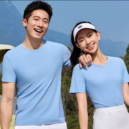 B-READY High-end Round Neck Short Sleeve Fitness Sportswear