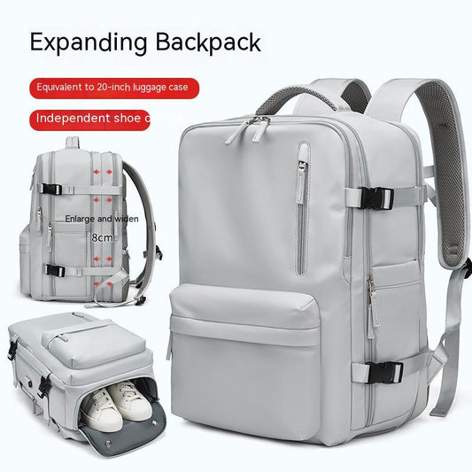 B-READY Expansion Backpack Women Men Couples Gym Travel Sport Casual Dry Wet Separation Backpack