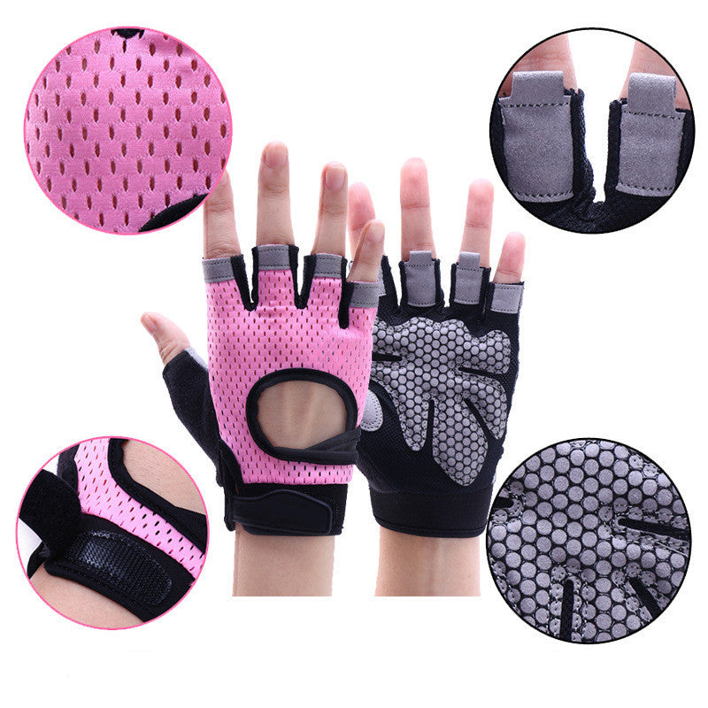 B-READY Gym Fitness Gloves unisex Men And Women Dumbbell Equipment Horizontal Bar Exercise Wristband