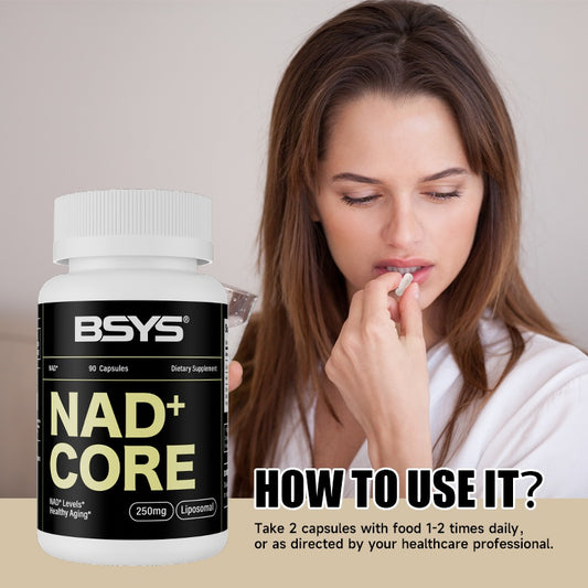 B-READY BSYS NAD Supplements  Anti-Aging Vitality Support  Metabolic & Cognitive Health Boost  Mitochondrial Energy Enhancement  Healthy Weight Management & Insulin Balance Aid  Active Aging Formul