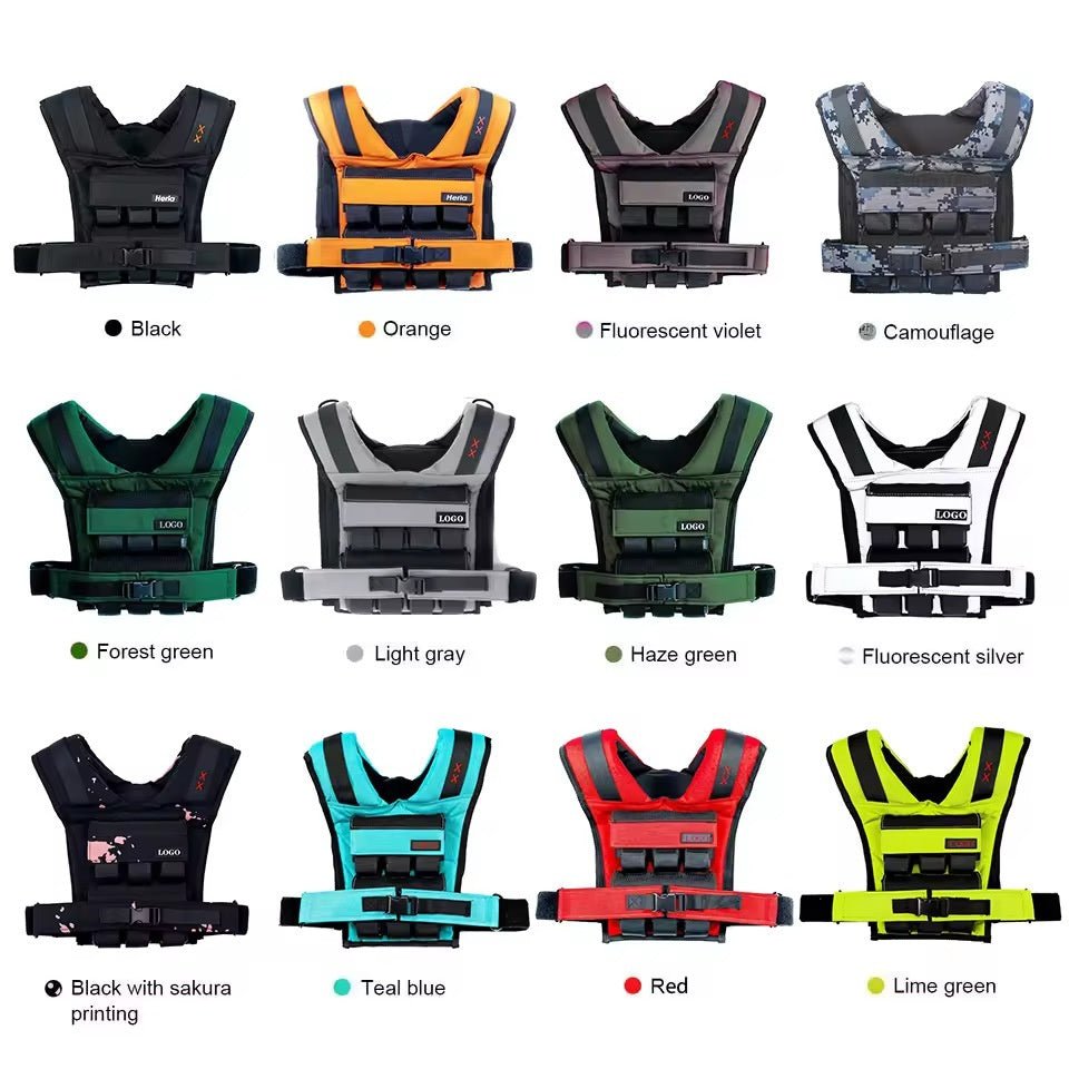B-READY Home Gym Fitness Equipment Accessories Tactical Training Outdoor Running Adjustable Weight Vest