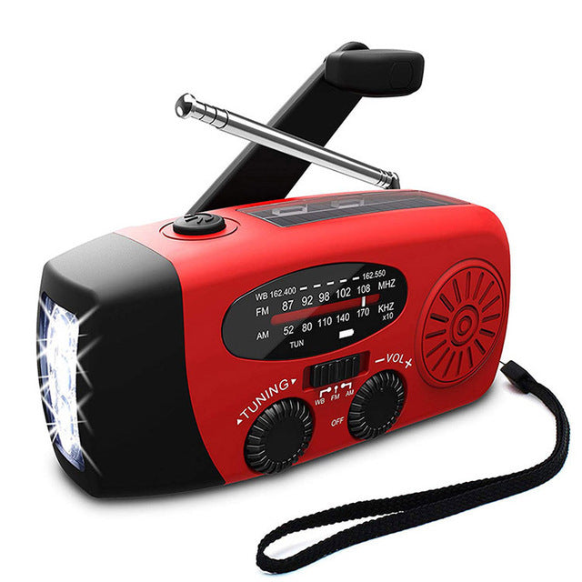 B-READY Solar hand crank radio flashlight B-PREPARED 2026