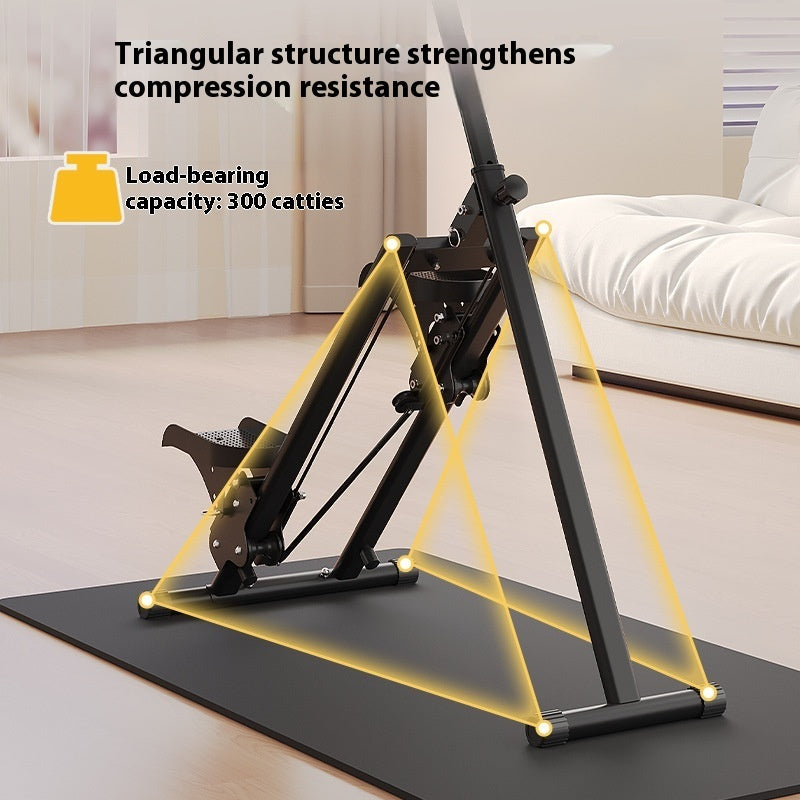 B-READY Multifunctional Climbing Machine Home Folding Mini Stepper Sports Fitness Stairs Glutes Ass Trainer incl. 3 Month Course