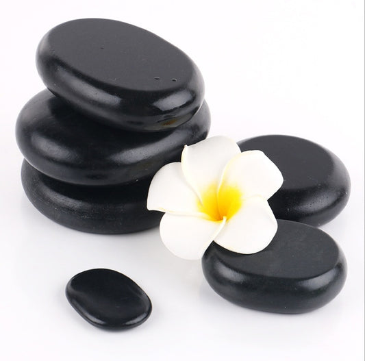 B-READY Beauty SPA Health Massage Energy Stone Natural Volcanic Hot Stone Back Essential Oil Massage Hot Stone Thailand product B-READY WELLNESS