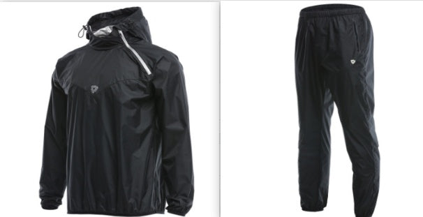 B-READY real Men's Sportswear Gym Fitness Bodybuilding T-shirt sweat hooded jacket Pants set