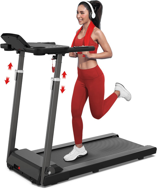 B-READY Treadmill With Tabletop Workstation And Adjustable Height