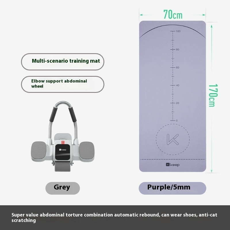 B-READY Abdominal Wheel Elbow Support Type Home Fitness Equipment Exercise