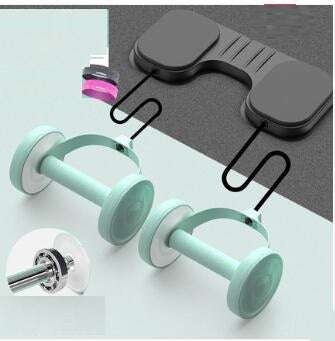 B-READY Abdominal Ring and Abdomen Fitness Equipment Household Curling Abdominal Tension Machine to Lose Weight and Slim Abdomen Artifact and Slim Waist and Arm Exercise