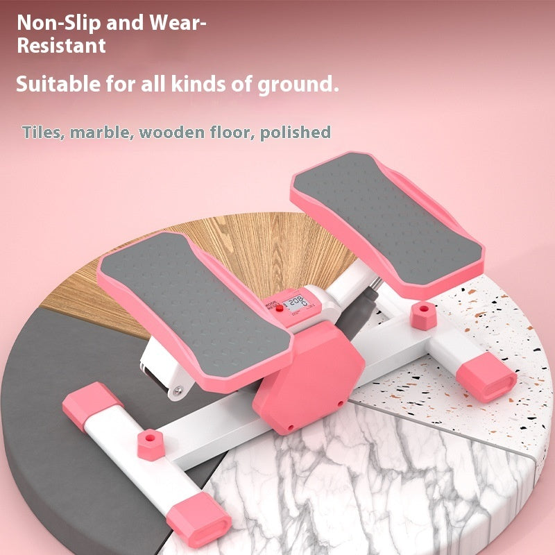 B-READY Home Fitness Mini Silent Indoor Foot Pedal Machine Stairs Glutes Trainer