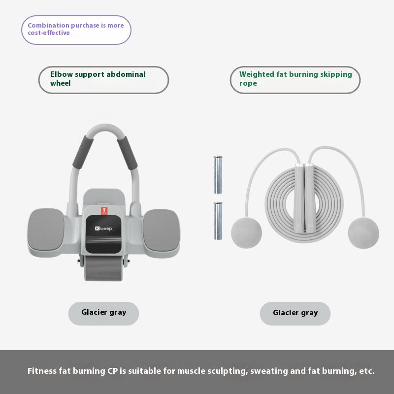 B-READY Abdominal Wheel Elbow Support Type Home Fitness Equipment Exercise