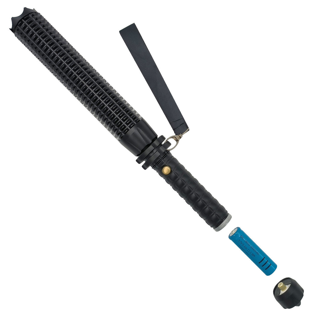 B-READY LED Flashlight Zoom Rechargeable Torch Spotlight Emergency Security Work Light 3 Lighting Modes Camping Lamp B-PREPARED 2026