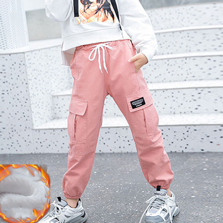 B-READY Teenager Middle School Children Elementary School Student Workwear Leggings Trousers
