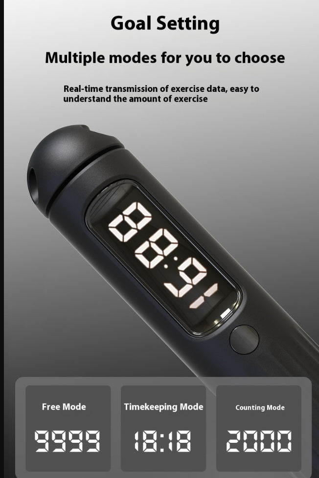 B-READY Smart Bluetooth Skipping Rope With CounterFitness Weight Bearing Ball