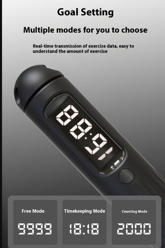 B-READY Smart Bluetooth Skipping Rope With CounterFitness Weight Bearing Ball