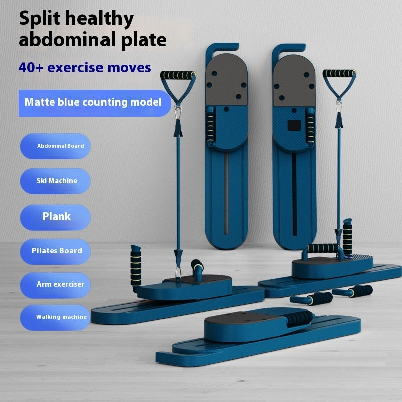 B-READY Home Multifunctional Split Pilates Fitness Board Training Equipment incl. Course
