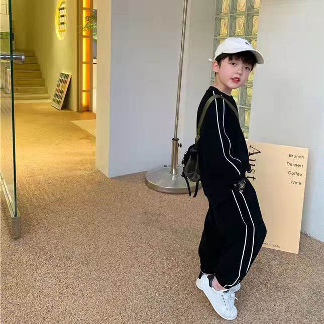 B-READY Children Sports Pants Long Sleeve Two Piece Suit