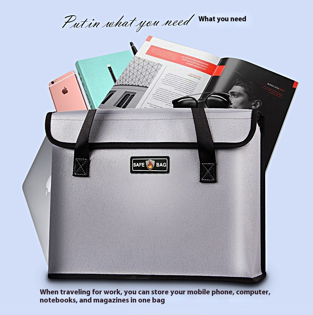 B-READY Liquid Silicone Portable Three-dimensional Double-sided Waterproof Explosion-proof Fireproof Handbag B-PREPARED 2026