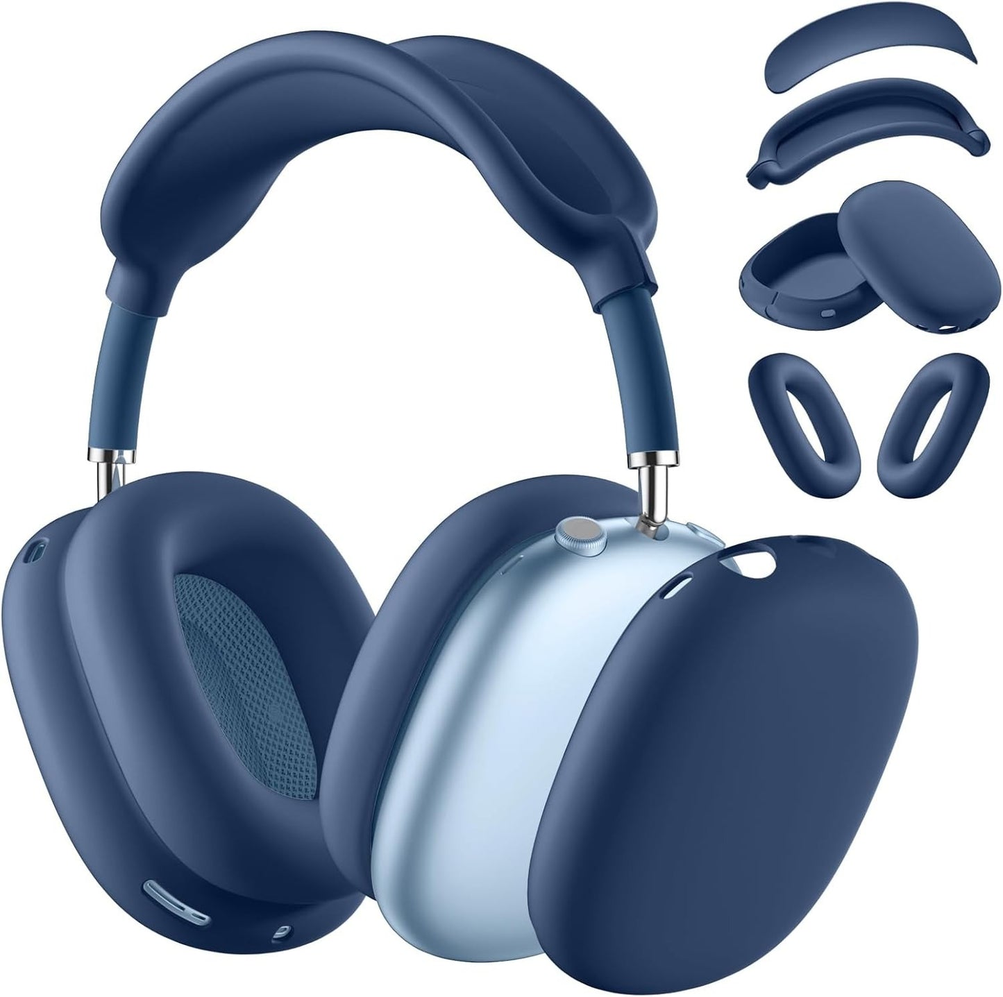 B-READY Gym Sport Running Fitness Headphone Head-mounted Bluetooth With Mic Noise-canceling Bass Boost new Model 26 Earphone Case Silicone Earphone Case Bluetooth Headphone Case Head-mounted Protective Case