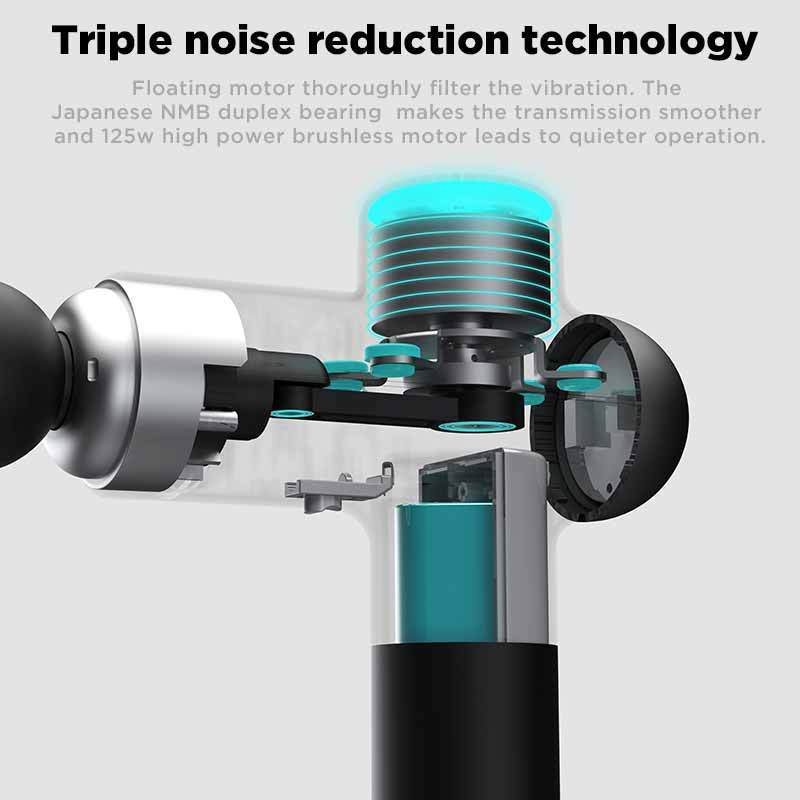 B-READY Fascia Gun, elektrisches Muskelrelaxans-Massagegerät, kann für die Intimität von Paaren verwendet werden ;) 