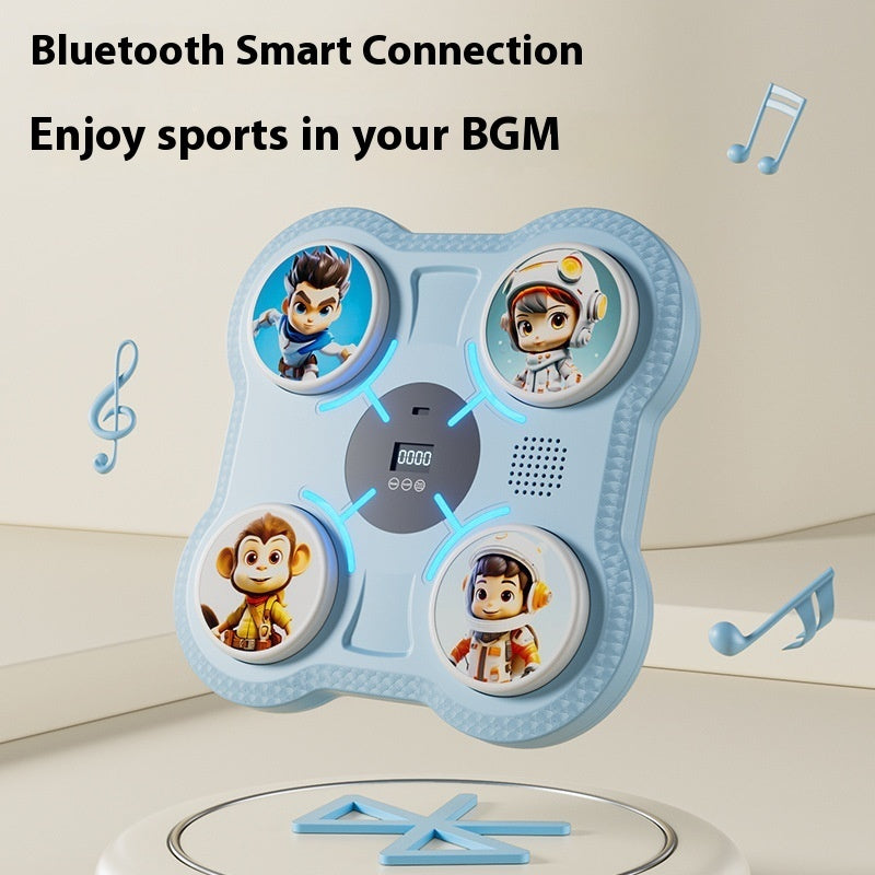 B-READY Kids Fun Smart Music Boxing Machine Elektronisches Wandziel für Zuhause Kinderfitness Sanda Reaktionstrainingsgerät