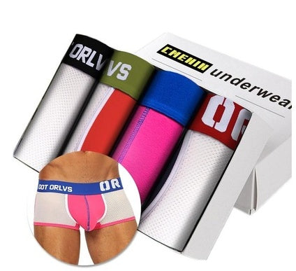 B-READY 4Pc Boxershorts for Men Boxer Short Underwear Man Panties