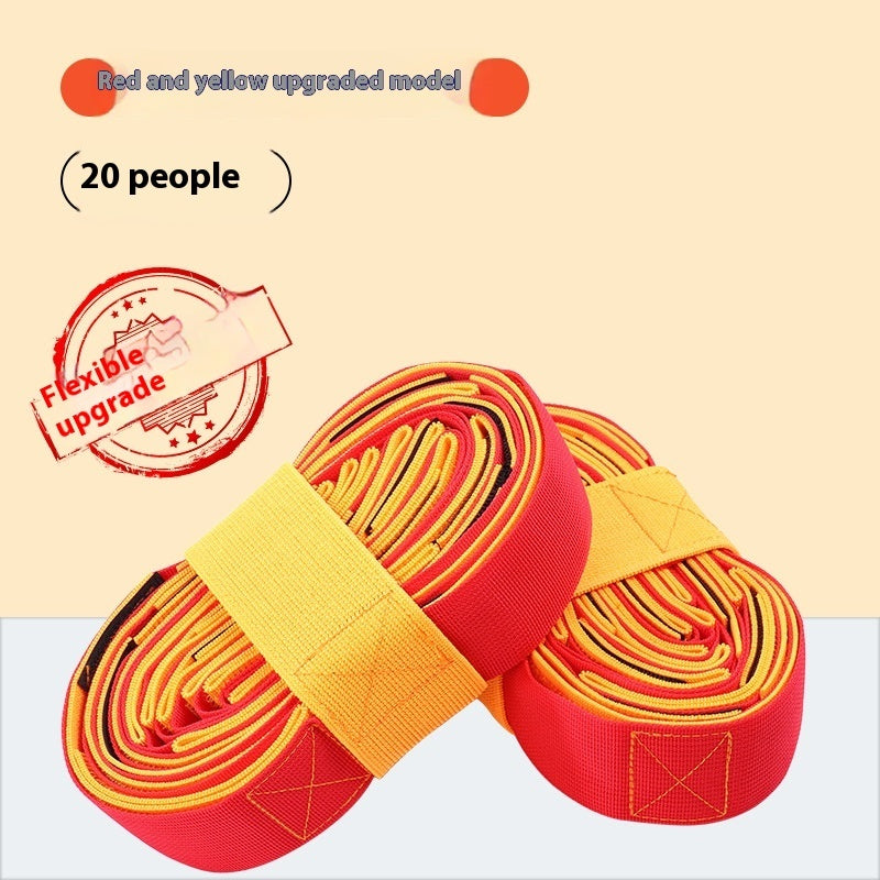 B-READY 4 People Giant Footsteps Children Outdoor Sports Toys Game Training Equipment For Kids Adults Teamwork Games Interactive Toy