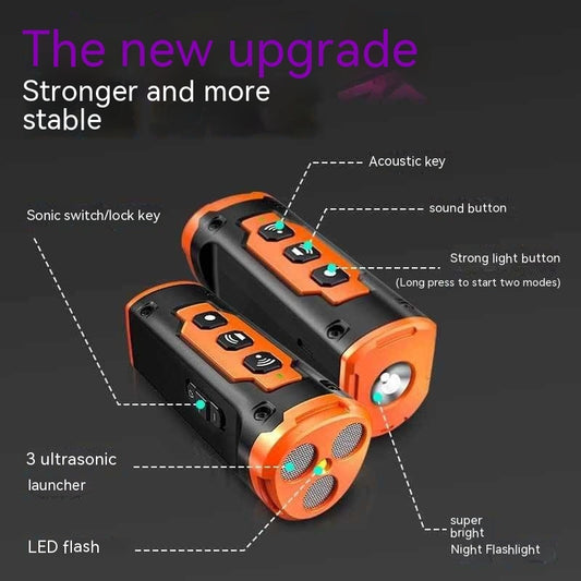 B-READY anti Stalker self defence Three-head Ultrasonic Dog Repellent Artifact High-power Spray anti Migrant B-PREPARED 2026