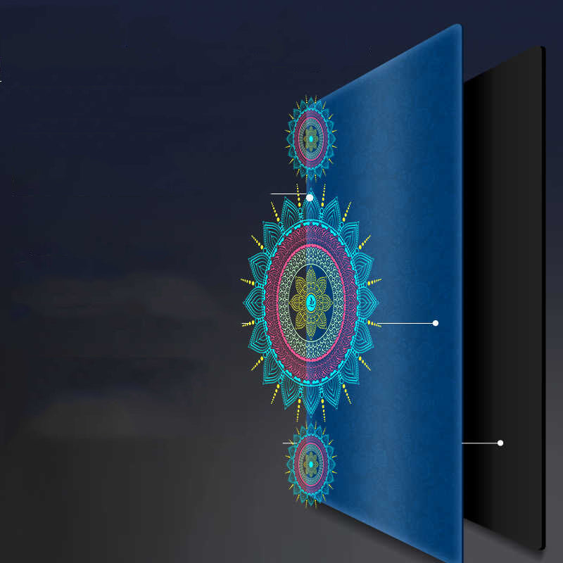 B-READY Yogamatte Anfänger Fitness Yoga Gummi rutschfeste Matte