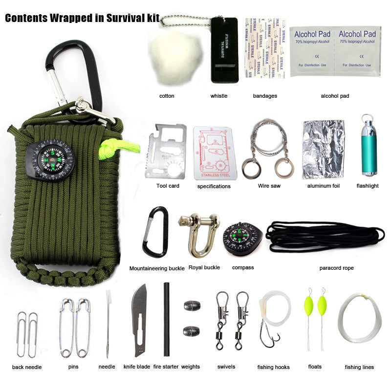 B-READY Home Travel 29-in-one outdoor emergency first aid kit Outdoor travel Climbing first aid kit lifesaving kit 29pcs B-PREPARED 2026