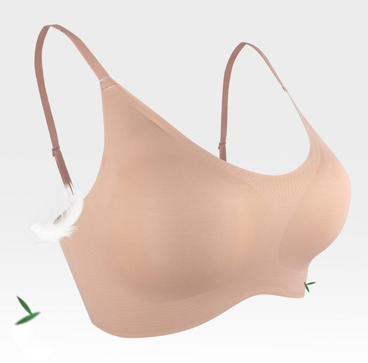 Schwangere Frau ohne U-BH