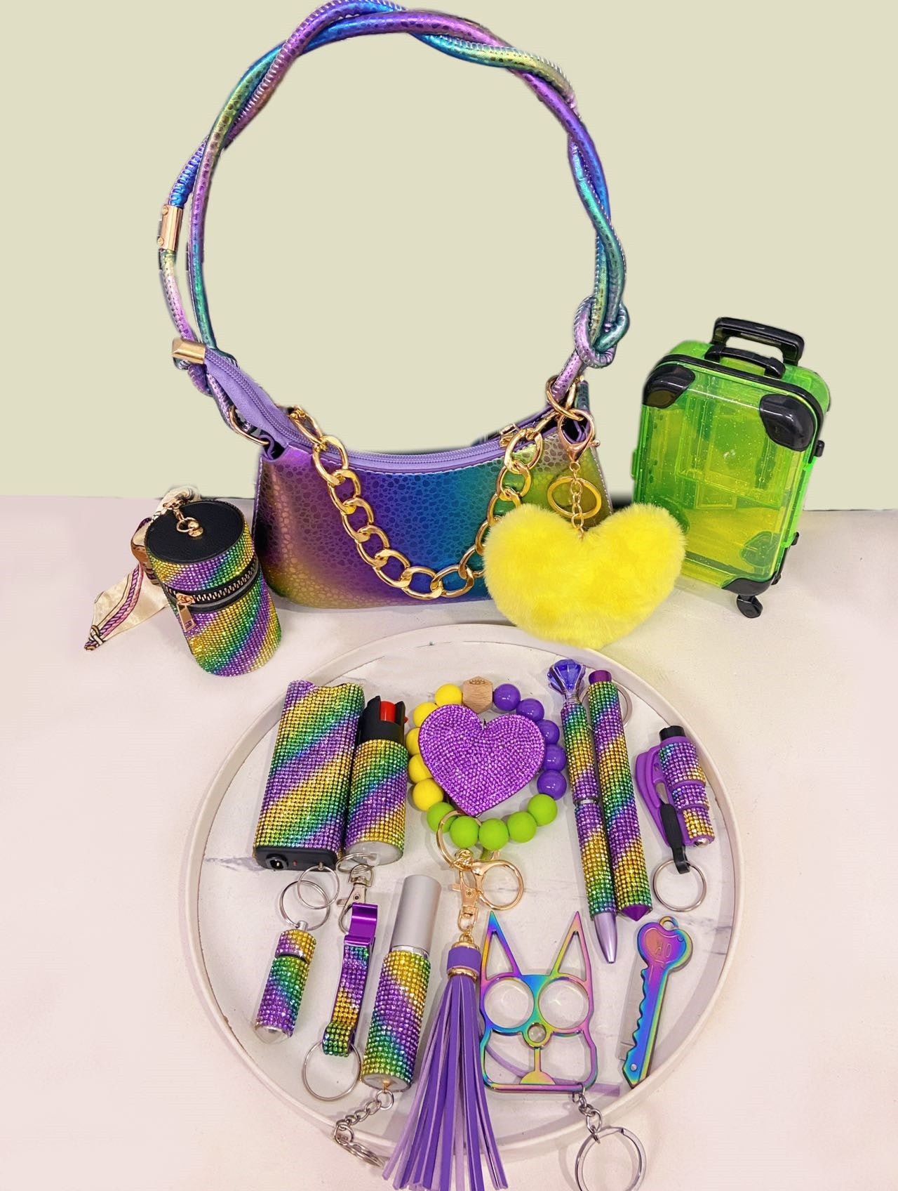 B-READY self defence Women Kids Girls Set Colorful Safety Keychain  B-REPARED 2026