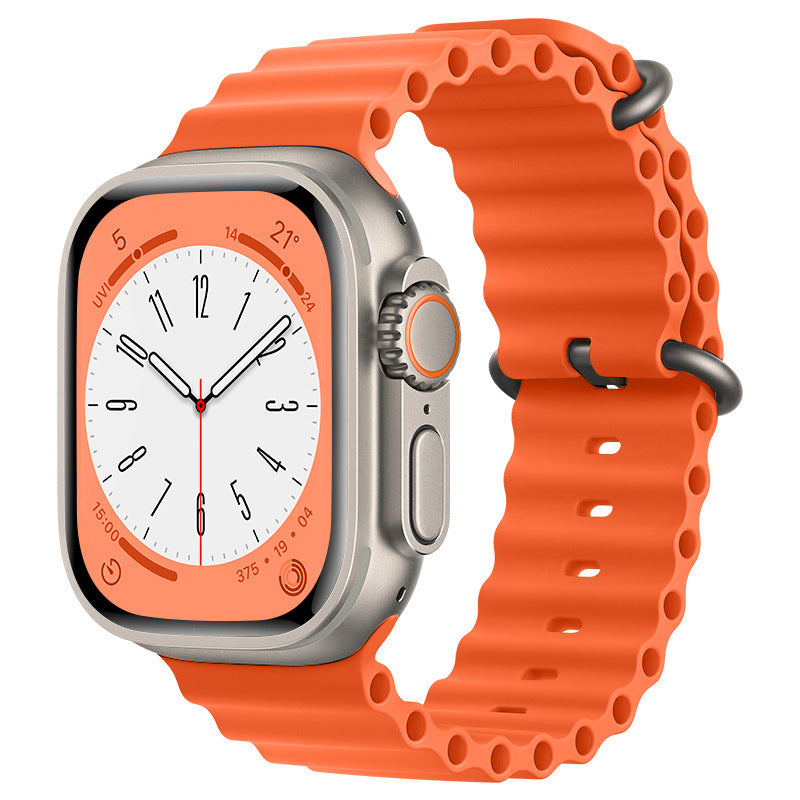 Apple Watch Ultra 2 Ocean Sport Silicone Watch Strap