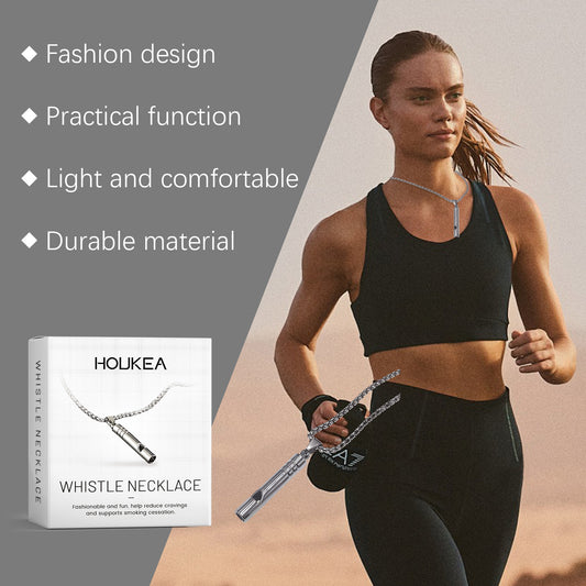 B-READY Simple And Sounding Whistle Necklace Fashionable And Elegant Lightweight Durable Anti Stress Gift idea B-PREPARED 2026