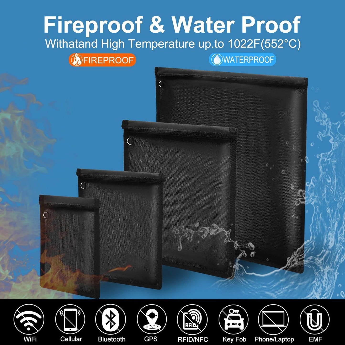 B-READY Anti-theft Anti-tracking Waterproof And Fireproof Shielding Sleeve B-PREPARED 2026