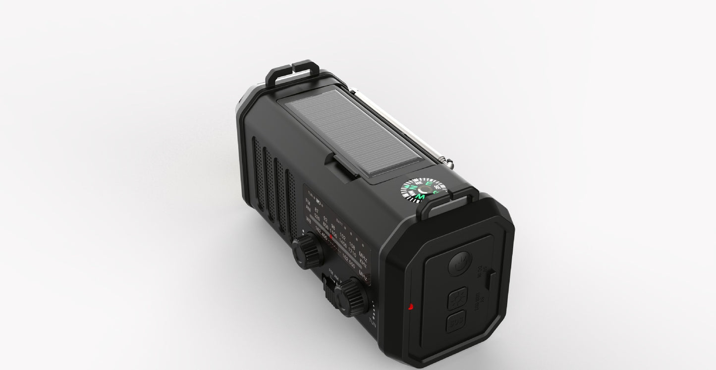 B-READY Outdoor Emergency FMAM Solar Charging Lighting Portable Flashlight B-PREPARED 2026