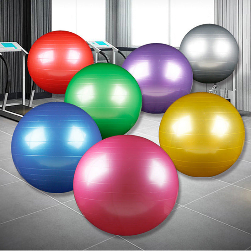 B-READY Yoga Ball Fitness Beginner Children Exercise More Gymnastics Glossy Ball