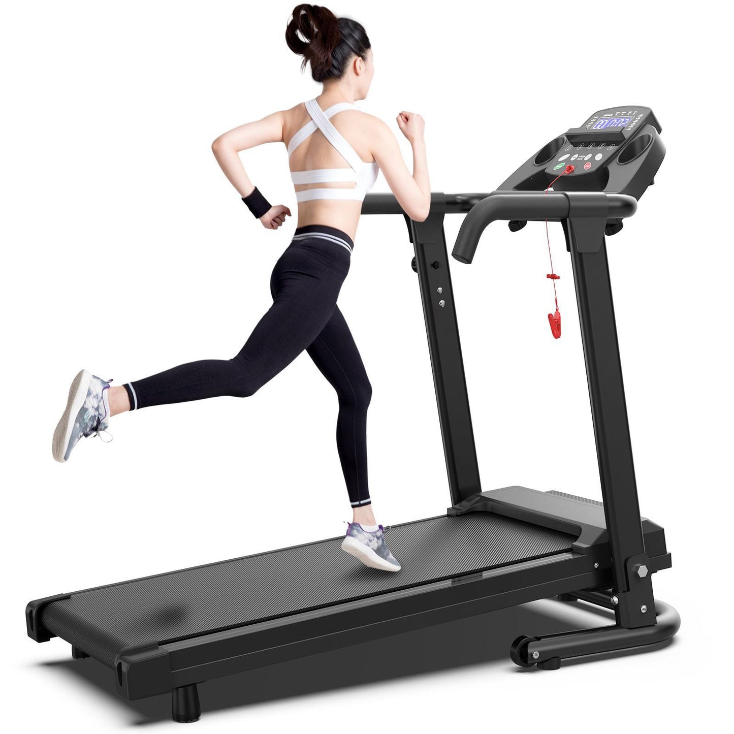 B-READY Home Use Foldable Portable 2.5HP Heavy-duty APP Controlled Fitness Walking Machine incl. Course