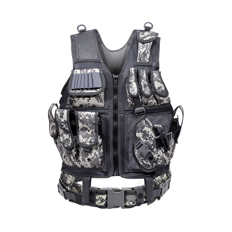 B-READY Equipped with tactical vest and vest stab safe Anti Robbery Military workouts  B-PREPARED
