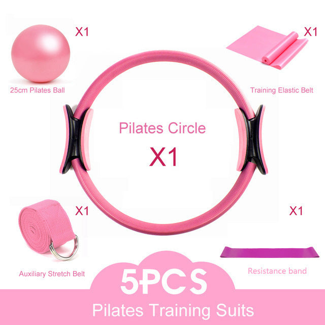 B-READY Stretching band towel resistance circle yoga fitness equipment