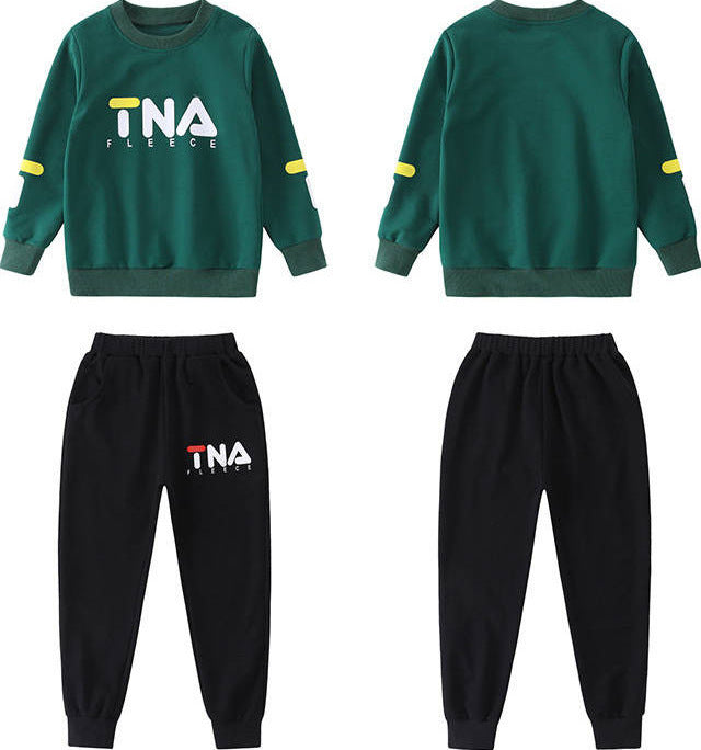 B-READY Unisex Sports Autumn Cotton Suit Pants Children's Clothing